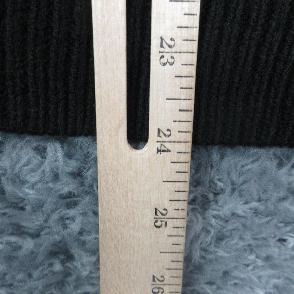 78 & Sunny Sweater Womens Large Tan Black Stripe Knit Pullover Acrylic - Picture 4 of 10